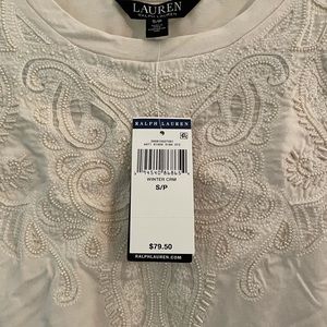 Ralph Lauren embroidered long sleeve tee
